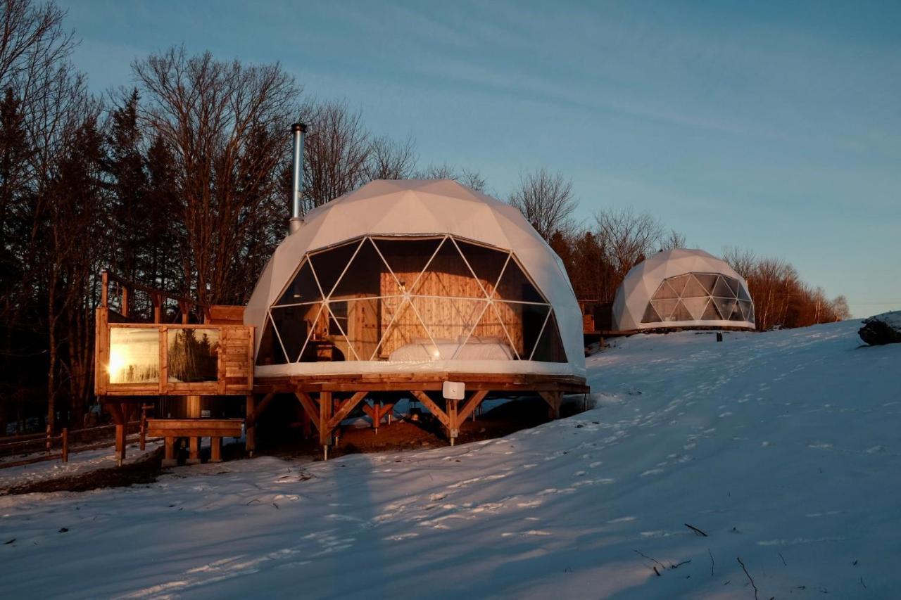 Mi-Clos - Luxury Pods With Private Jacuzzis Orford Exterior foto